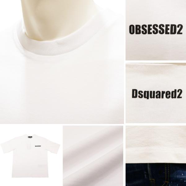 【セール 30%オフ】 ディースクエアード Tシャツ 半袖 ホワイト DSQUARED2 国内正規品 | DSQUARED2 | 02