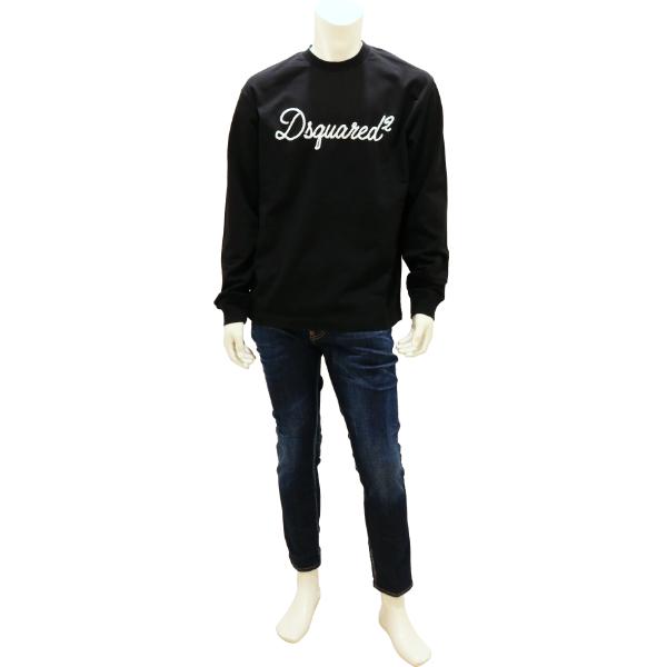 【2026年春夏】 ディースクエアード DSQUARED2 ロングスリーブTシャツ 日本限定アイテム ロゴ ブラック 国内正規品 | DSQUARED2 | 05