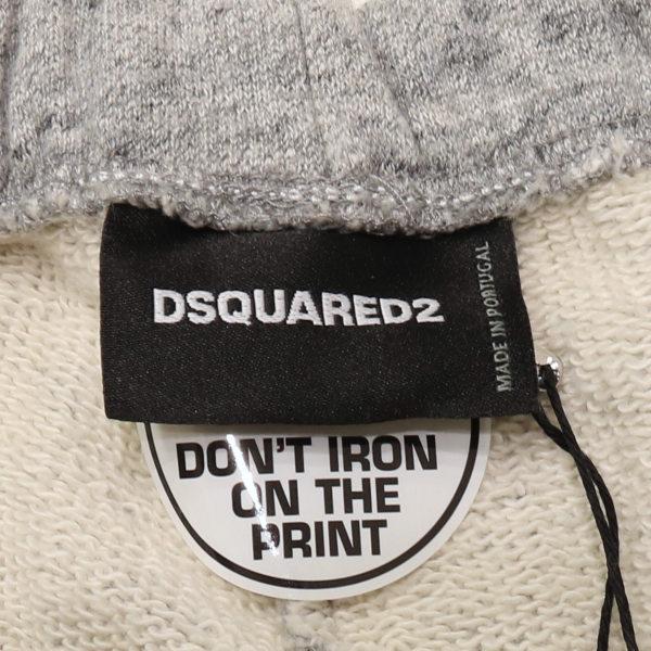 【2026年春夏】 ディースクエアード スウェット パンツ DSQUARED2 メランジグレー 国内正規品の画像
