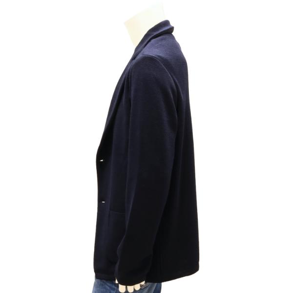 【国内正規品】 パオローニ ニットジャケット PAOLONI ウール ネイビー 国内正規品 |  | 03