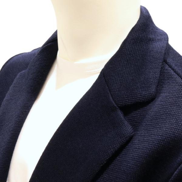 【国内正規品】 パオローニ ニットジャケット PAOLONI ウール ネイビー 国内正規品 |  | 08