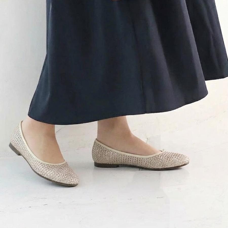 大きいサイズ 25.5cm 26cm 26.5cm レディース 靴 パンプス キラキラ