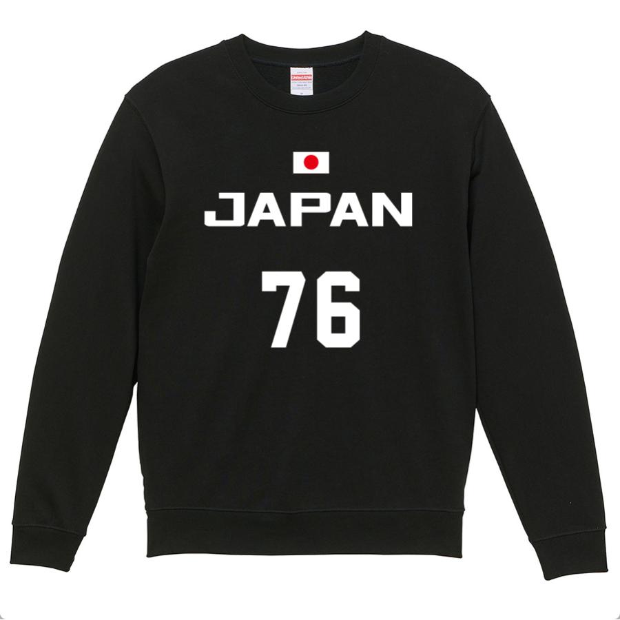 【パリ五輪】バスケ日本代表JAPANユニフォーム風応援スウェット　トレーナー　パーカー　応援グッズ オリンピック　スラムダンク｜kandou-t-shirt｜16
