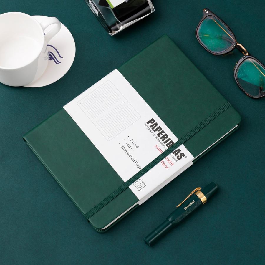 PAPERIDEAS ノート A5サイズ ハードカバー ノートブック メモ帳