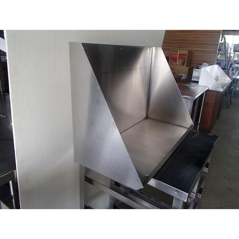 中古】 業務用 ステンレス ラック棚 幅800×奥行350×高510mm (No.4-13 