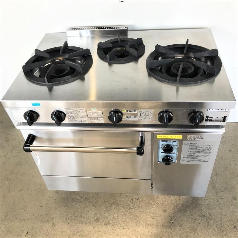 中古 3口 ガスレンジ コメット Xys 960 16年製 都市ガス 幅900 奥行600 高800mm No 7741 業務用 厨房機器 7741 兼八屋 Yahoo 店 通販 Yahoo ショッピング