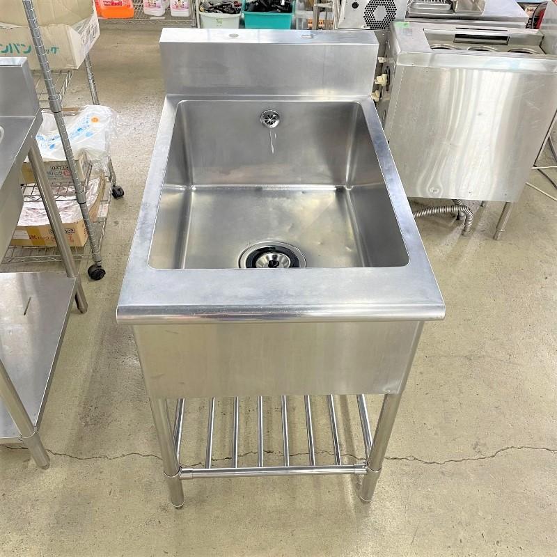 中古】 業務用 ステンレス 1槽シンク BG付 幅600×奥行970×高850mm (No.8103) 厨房機器 :8103:兼八屋 Yahoo!店 - 通販 - Yahoo!ショッピング 中古】 業務用 ステンレス 1槽シンク BG付 幅600×奥行970×高850mm (No.8103) 厨房機器 :8103:兼八屋 Yahoo!店 - 通販 - Yahoo!ショッピング