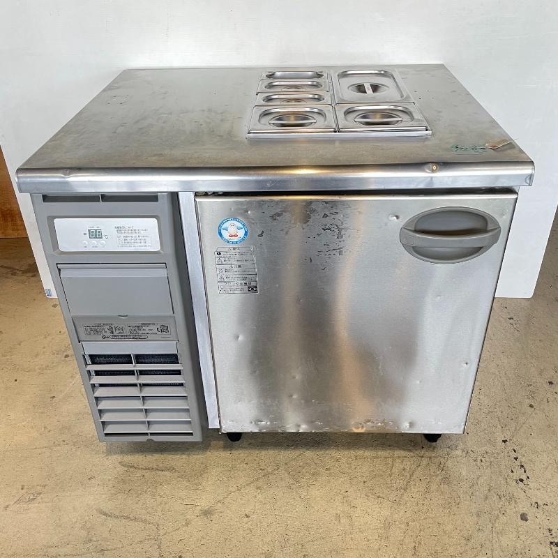 業務用冷蔵庫 YRC-090RM2 コールドテーブル Fukushima 中古