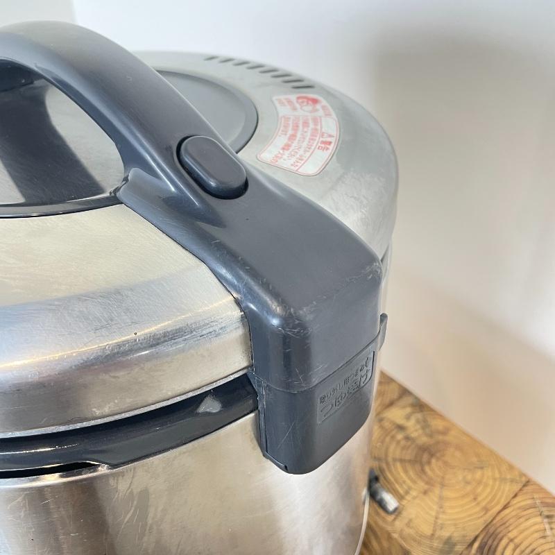 中古】 ガス炊飯器 リンナイ RR-100GS-C 2017年製 都市ガス 幅309×奥行