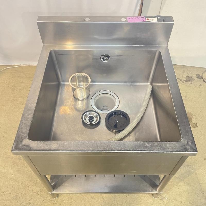 ☆中古品 厨房用品 1槽シンク サイズ：700×750×800㎜☆