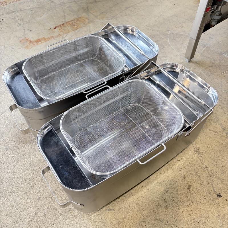 北海道・九州・沖縄・離島等追加送料有【中古】ガスフライヤー タニコー TGFL-67C 2020年製 プロパンガス(No.a248) 業務用 厨房機器の画像