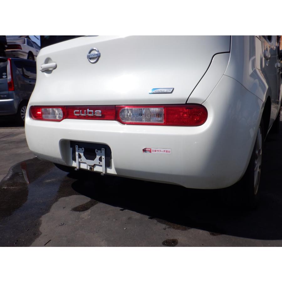 キューブ Z12 リアバンパー テールライト付き 管理番号045301 キューブ Z12 リアバンパー テールライト付き 管理番号045301