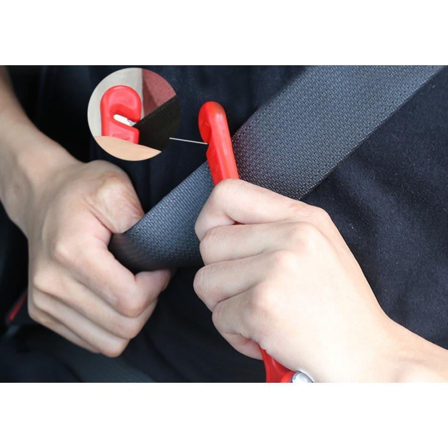 窓 割る 車 ハンマー 緊急 エスケープハンマー 脱出 売れ筋 道具 シートベルト カッター 非常用 車用 座席 対策 地震 災害 ツール シート 割り レスキュー 常備 ガラス