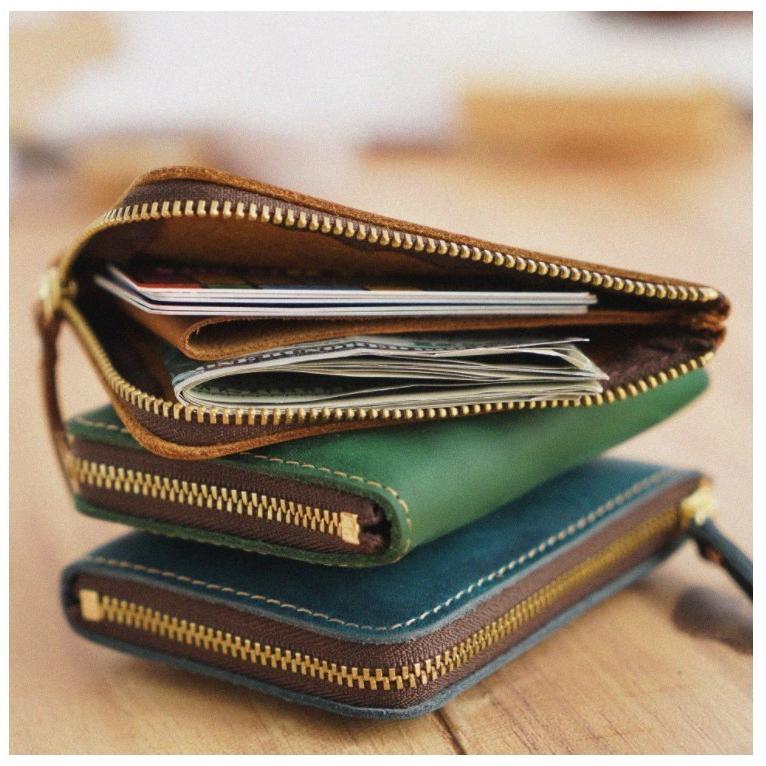 katsuyukikodama 財布　L字ファスナー　小銭入れ　カードケース 5837.jpg