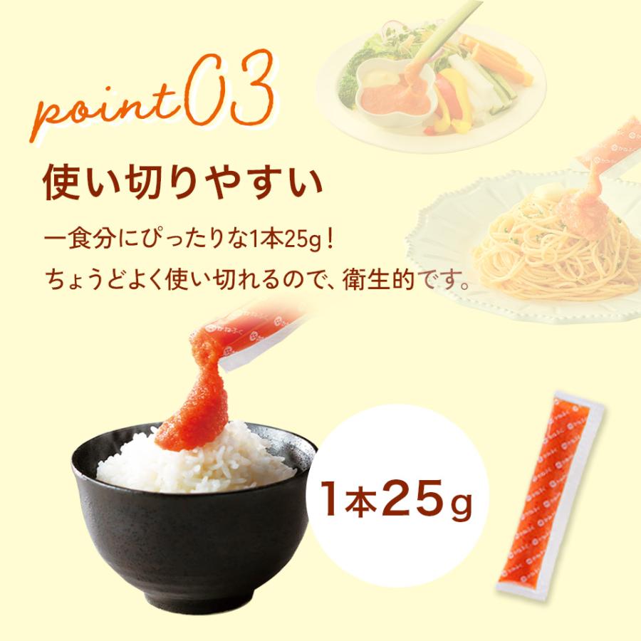 かねふく 明太子スティック 徳用30本入り 個包装 750g（25g×30本）無