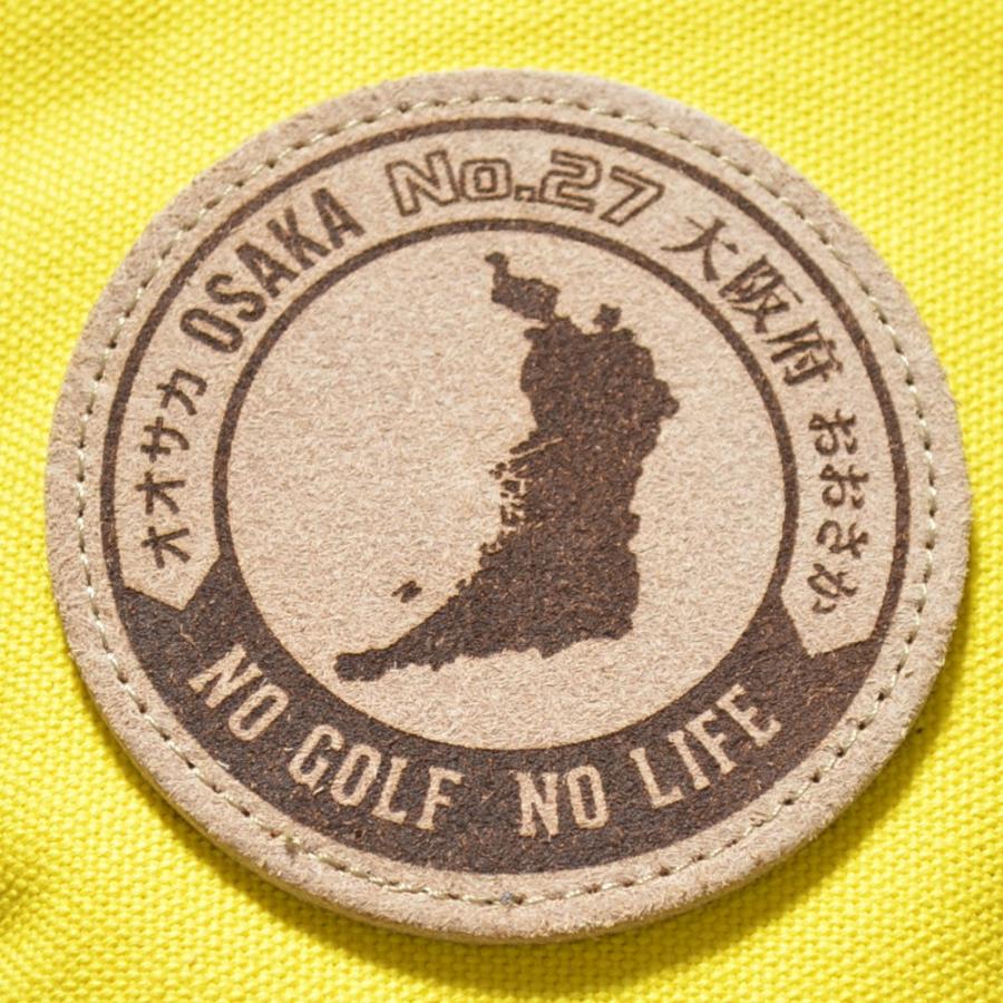【選べるオーダー】都道府県シルエット＆国産帆布ドライバー用ヘッドカバー　オリジナルレーザー彫刻　記念品　プレゼント |  | 09