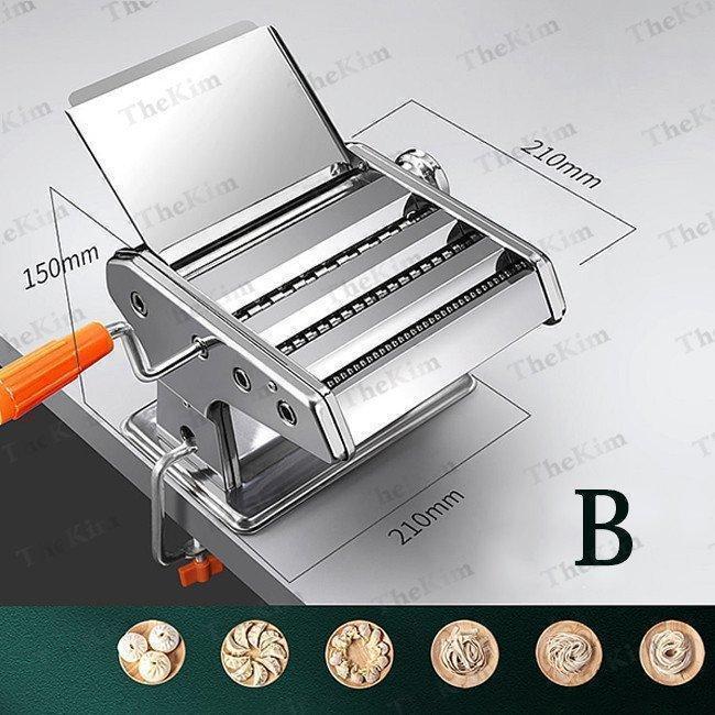 製麺機 麺機 ラーメン製麺機 種カッター 種カッター 家庭用 手動式 春秋夏冬 雑物 男女 パスタマシン ステンレス鋼麺メーカー 自宅でDIY麺類｜kaneko-shoten｜02