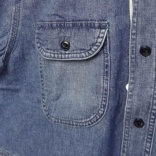 ドゥニーム Denime アメカジ ウェスタンシャツ デニム 長袖シャツ 日本製 Lサイズ Denime（ドゥニーム） アメカジ ウェスタンシャツ デニム 長袖シャツ