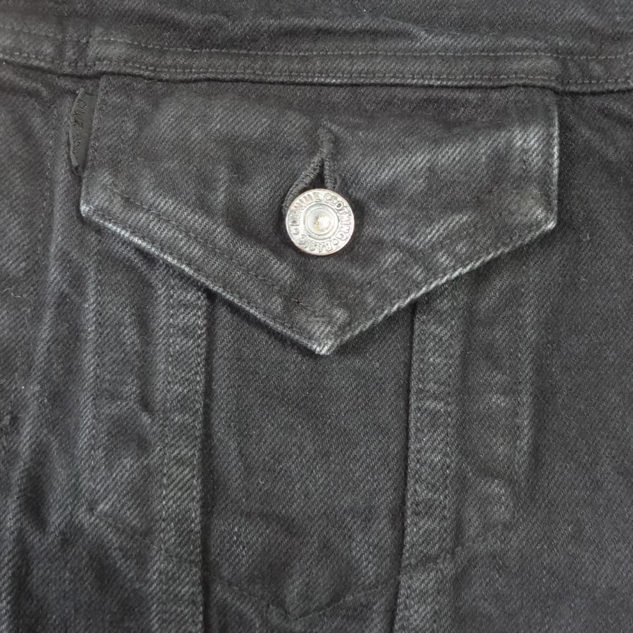 Denime ドゥニーム 3rdタイプジージャン 後染めブラック デニム Denime ドゥニーム 3rdタイプジージャン 後染めブラック デニム