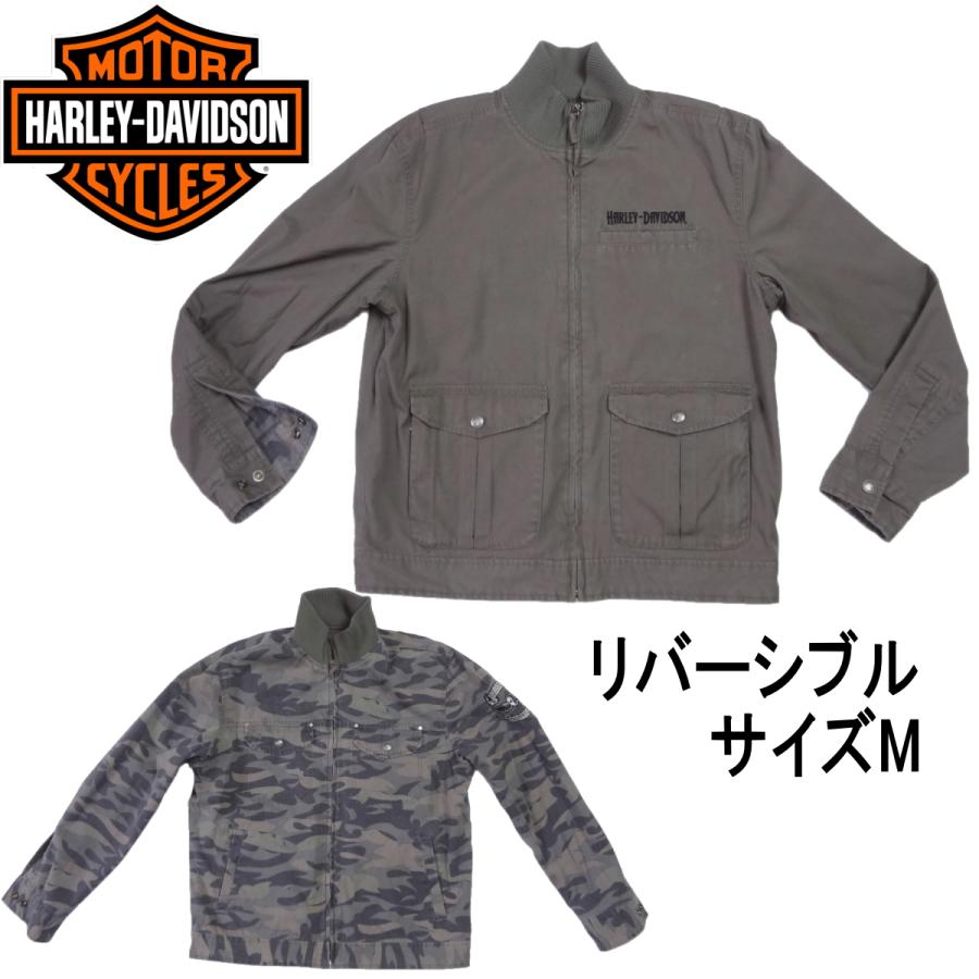 Harley Davidson ハーレーダビッドソン リバーシブルジャケット Harley Davidson ハーレーダビッドソン リバーシブルジャケット