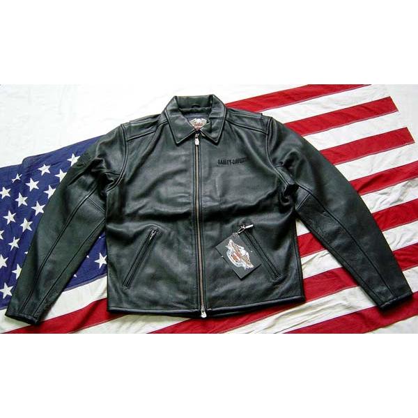 ライダース レザージャケット ハーレーダビッドソン ブラック HARLEY-DAVIDSON サイズS バイカー 爆買 | Harley Davidson