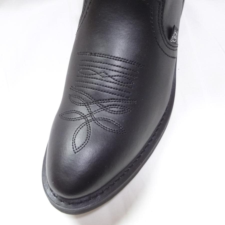 Justin ジャスティン ブラック ウエスタンブーツ size7 ジャスティン JUSTIN Boots ウエスタンブーツ サイズ7/D