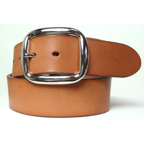 ベルト メンズ 本革サドルレザー オイルレザー 大きいサイズ W50 本皮