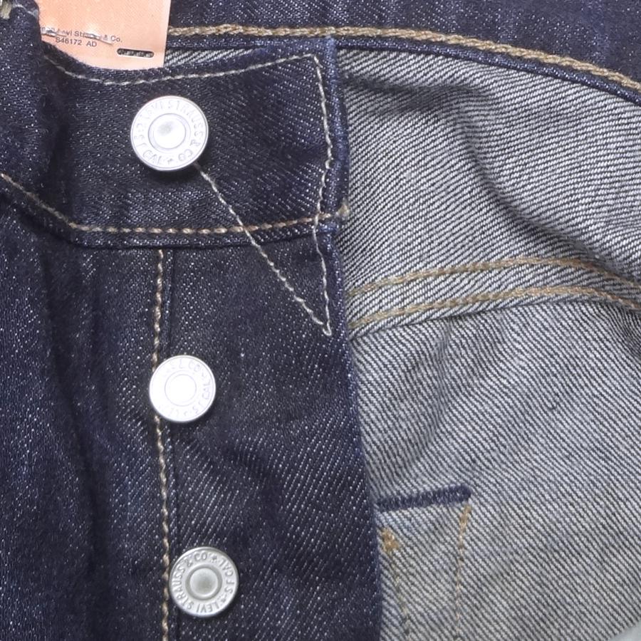 リーバイス ジーンズ 501 Levi's 00501-1484/クリスピーリンス（ワンウォッシュ）W29インチ ダークインディゴブルー CRISPY RINSE｜kaneko｜05