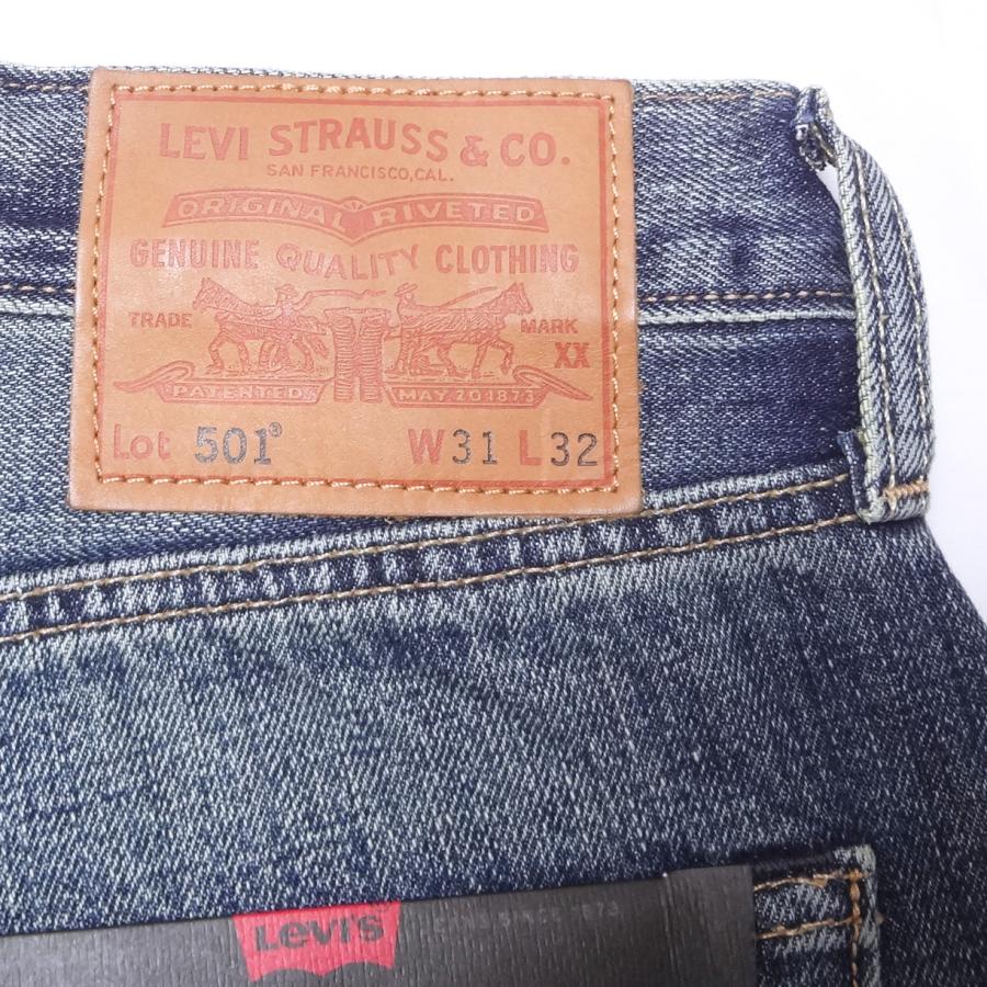 W31インチ リーバイス ジーンズ 501 Levi's ボタンフライ 00501-1487 ブルー 裾上げ無料 ダメージ｜kaneko｜09