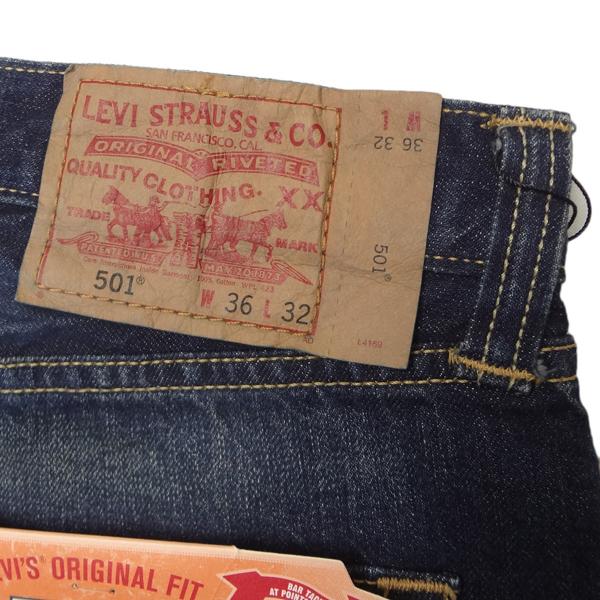 リーバイス ジーンズ 501 501xx Levi's 木村拓哉さんテレビCM着 08501-0196/リッチダークブルー 2008モデル｜kaneko｜12