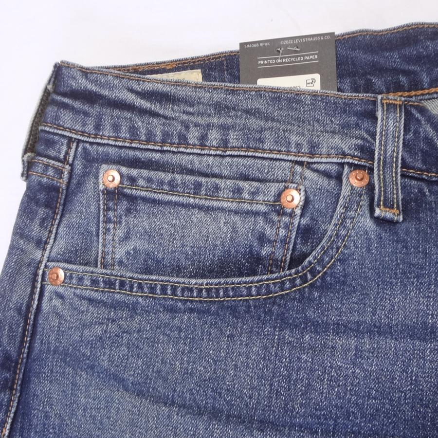 リーバイス 502 ストレッチデニム ジーンズ LEVI'S W36インチ ミッドインディゴ ブルー｜kaneko｜05