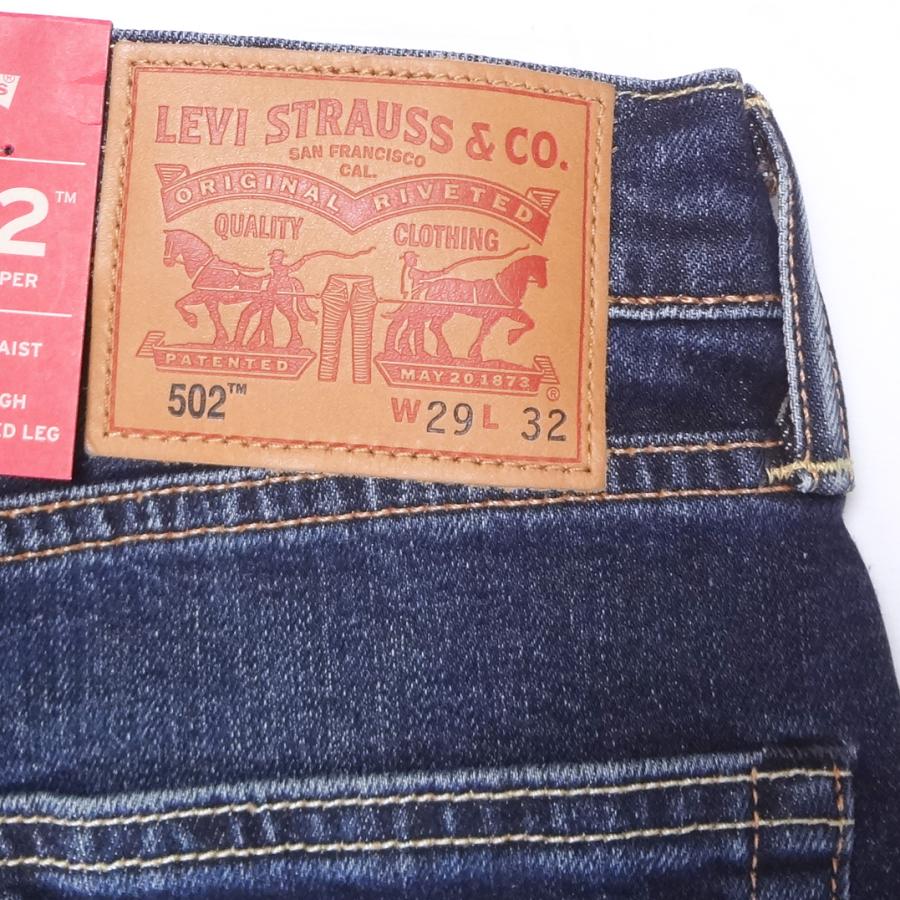 リーバイス 502 ストレッチデニム ジーンズ LEVI'S W29インチ ダークインディゴ ブルー｜kaneko｜09