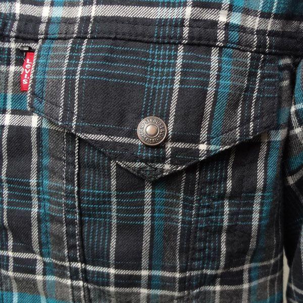 Levi's（リーバイス） フード付きシャツ チェック 長袖 爆買