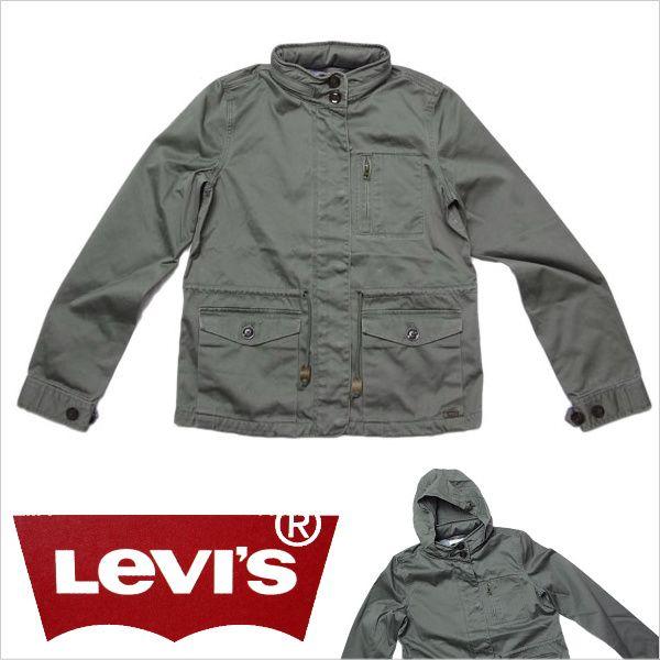 リーバイス レディース フードジャケット Levis ジャンパー 日本サイズM