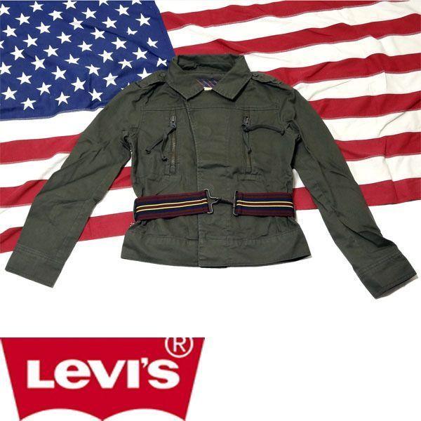 リーバイス レディース クロップドジャケット ジャンパー ブルゾン Levis M