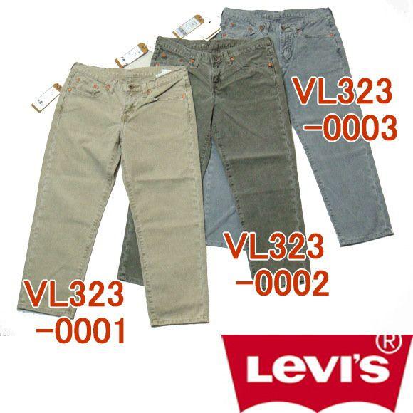 リーバイス レディース コーデュロイ クロップドパンツ VL323 Levi's ジーンズ Levi's Lady's リーバイス レディース コーデュロイ クロップドパンツ
