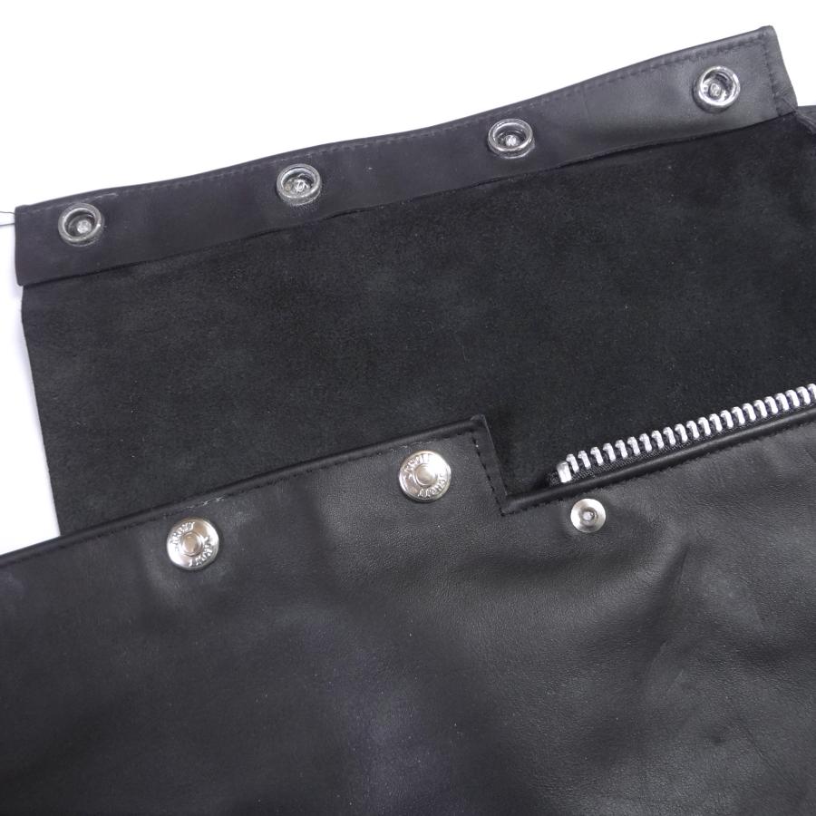 Schott N.Y.C ショット 米国製 チャップス Chaps 牛革 ブラック
