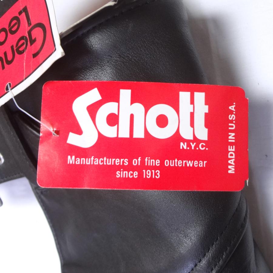 Schott N.Y.C（ショット） Schott 米国製 チャップス Chaps 牛革