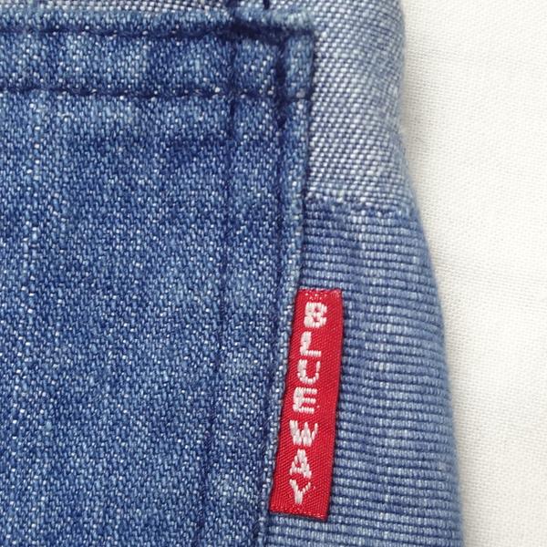 ブルーウェイ ベルボトム フレアー ラッパ BLUE WAY 日本製 ジーンズ W27インチ BLUE WAY（ブルーウェイ） ベルボトム フレアー ラッパ 日本製