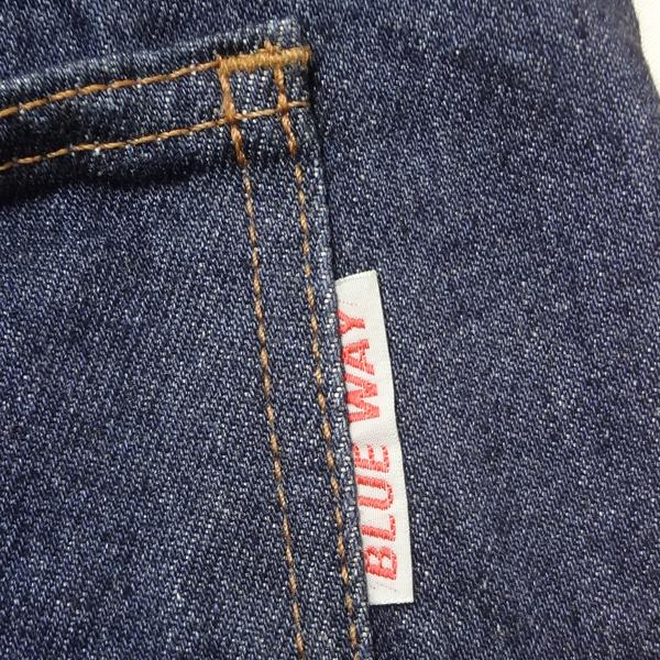 BLUE WAY（ブルーウェイ） 日本製 スリム テーパード ジーンズ W40