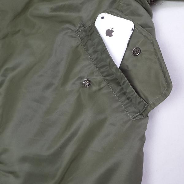 【新品 】　定番　EDWIN エドウィン ma1 XL カーキ　アウター　セール EDWIN エドウィン MA-1 フライトジャケット 軍物 ミリタリー MA1