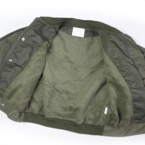 【新品 】　定番　EDWIN エドウィン ma1 XL カーキ　アウター　セール EDWIN エドウィン MA-1 フライトジャケット 軍物 ミリタリー MA1