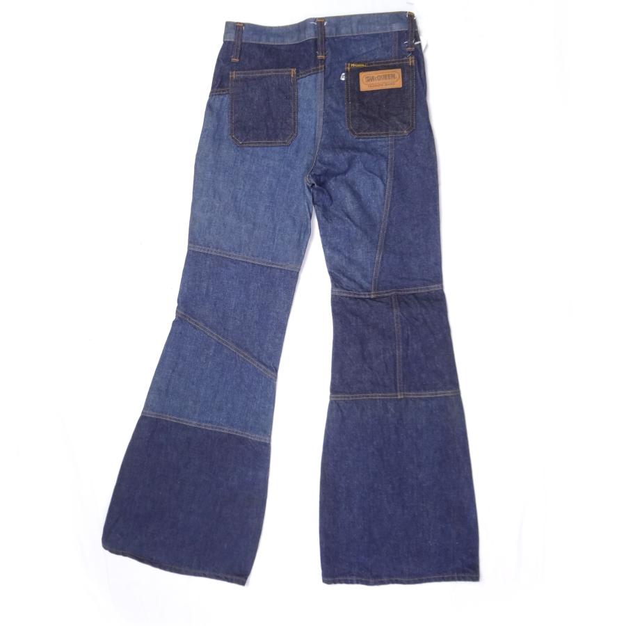McQUEEN ベルボトム フレアー ラッパ ジーンズ デニム サイズM McQUEEN ベルボトム フレアー ラッパ ジーンズ デニム サイズM