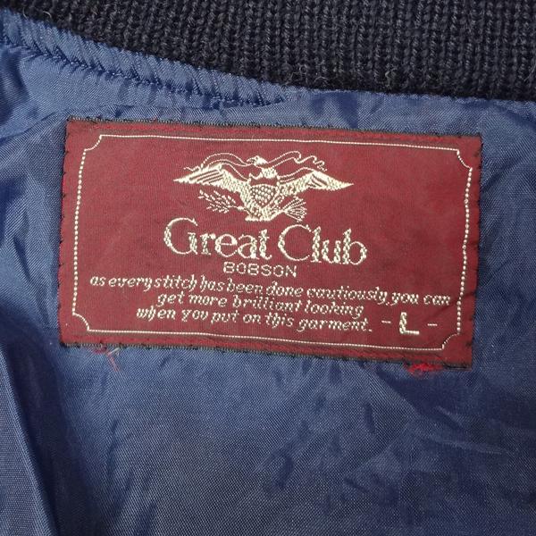 ボブソン BOBSON スタジャン メンズカジュアル L スタジアムジャンパー BOBSON（ボブソン） スタジャン メンズカジュアル L スタジアム