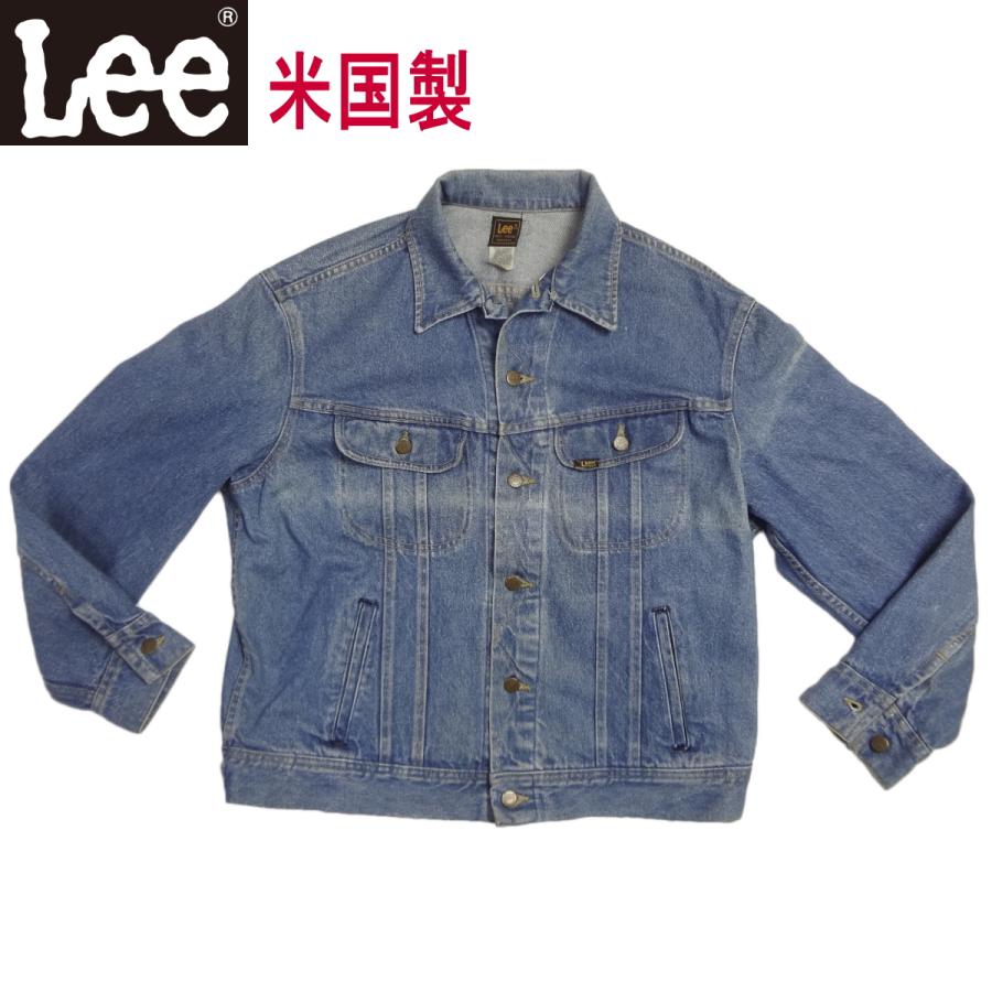 リー Lee メンズ デニム 米国製 2 ジージャン メンズファッション デニムジャケット メンズ 米国製 ライダース