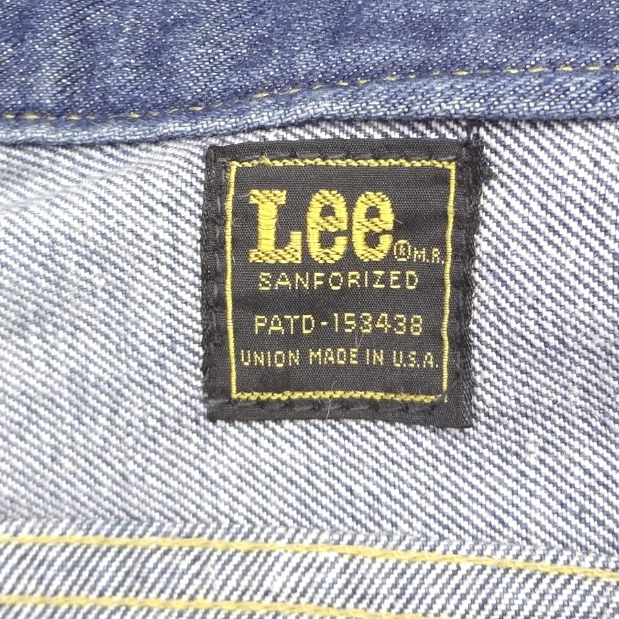 Lee（リー） ジージャン 古着 UNION MADE IN USA デニムジャケット