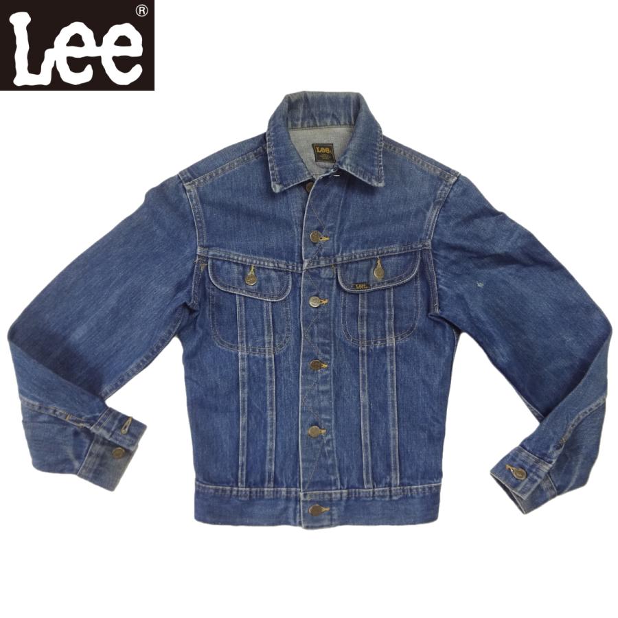 リー Lee デニム ジージャン デニムジャケット トラッカージャケット メンズ カジュアル 古着 Lee（リー） デニム ジージャン デニムジャケット トラッカー