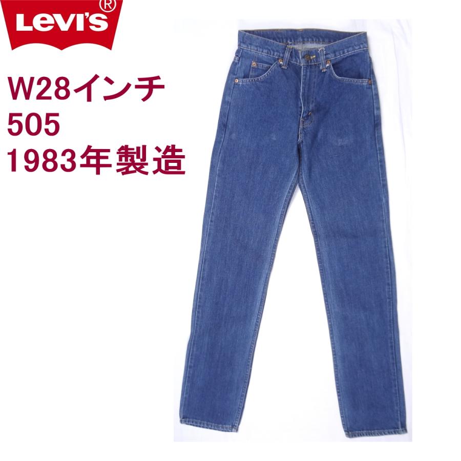 Levi’s 505 1991年製 W32 股下72cm ストレート デニム Levi's（リーバイス） 505 ストレート W28インチ メンズカジュアル