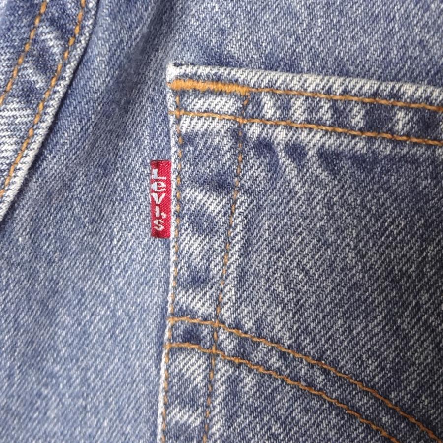 米国製リーバイス 501新品未使用デニムパンツ ジーンズ 80s USA製 リーバイス 501 デニムパンツ 赤耳同時期 レディース