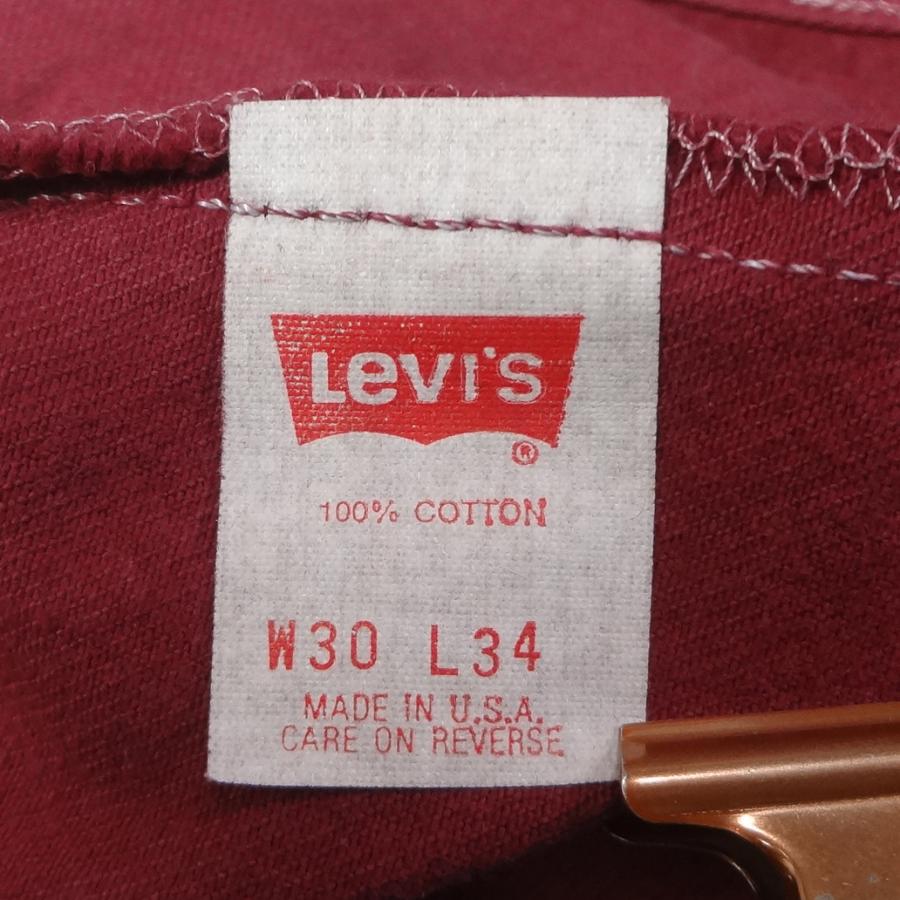 Levi's リーバイス 501 米国製 ジーンズ レッド 赤 W30インチ Levi's リーバイス 501 米国製 ジーンズ レッド 赤 W30インチ